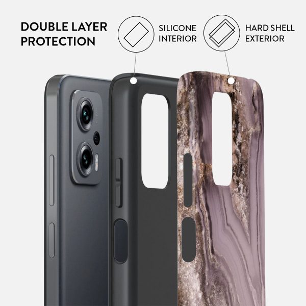 Golden Taupe - Fashion Xiaomi Redmi Note 11T Pro   11T Pro+ Case Cheap - Image 2