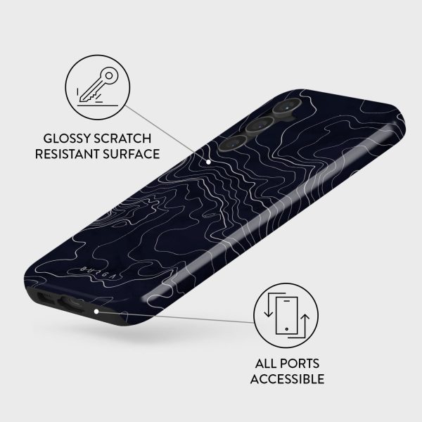 Drifting Shores - Line Art Samsung Galaxy S23 FE Case Online - Image 3