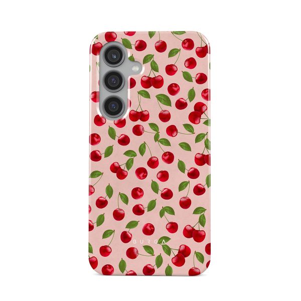 Afternoon Treat - Cherry Samsung Galaxy S24 Plus Case For Cheap - Image 5