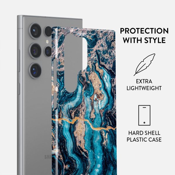 Mystic River - Blue Marble Samsung Galaxy S24 Ultra Case Discount - Image 2