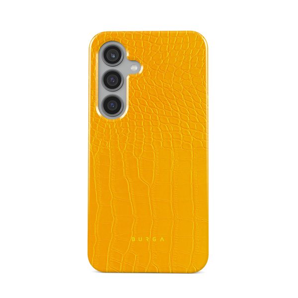 Canary Yellow - Snake Skin Samsung Galaxy S24 Plus Case Hot on Sale - Image 5