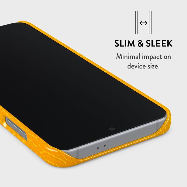 Canary Yellow - Snake Skin Samsung Galaxy S24 Plus Case Hot on Sale - Image 4