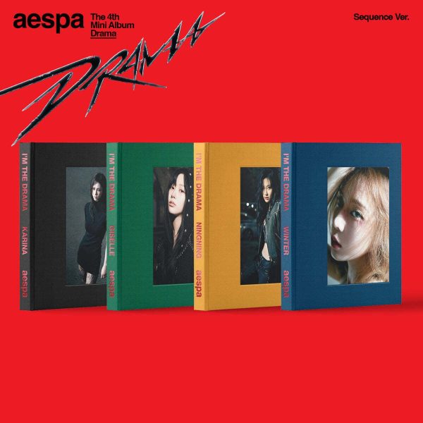 aespa - 4TH MINI ALBUM [Drama] SEQUENCE Ver. For Cheap